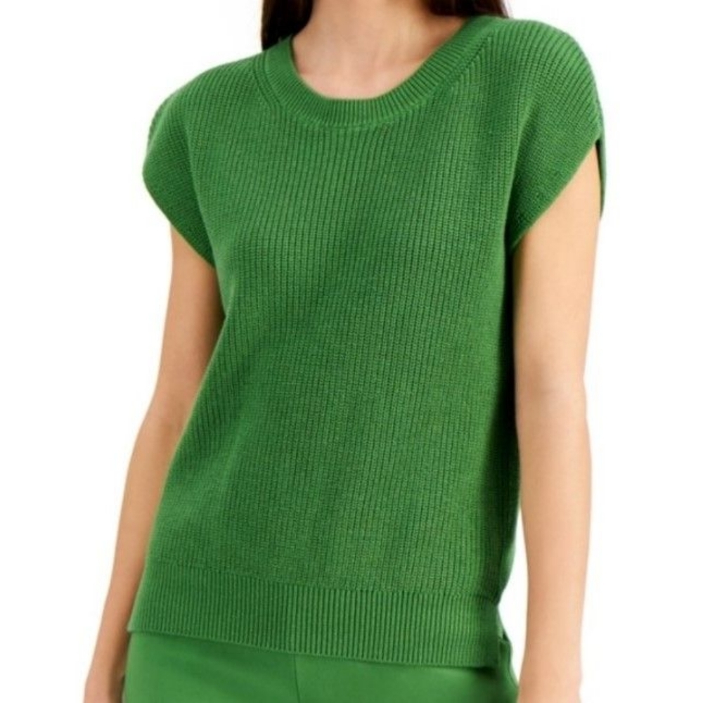Alfani Cap-Sleeve Sweater